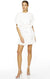 BLANC EMB MINI DRESS - LA MAISON TALULAH